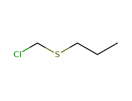 Molecular Structure of 42330-15-4 (Propane, 1-[(chloromethyl)thio]-)