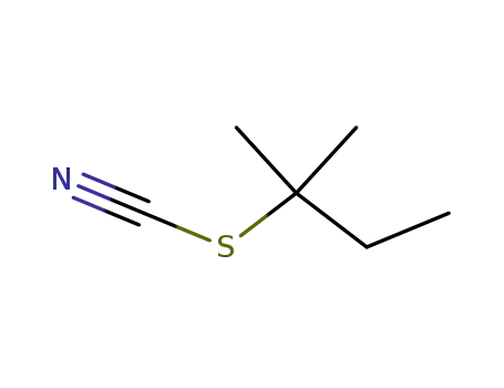 Molecular Structure of 84356-30-9 (Isoamy sulfocyanate)