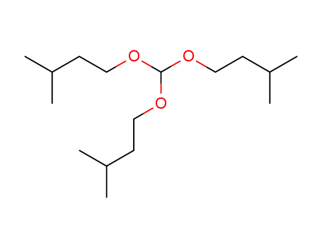 Molecular Structure of 5337-70-2 (1-[bis(3-methylbutoxy)methoxy]-3-methylbutane)