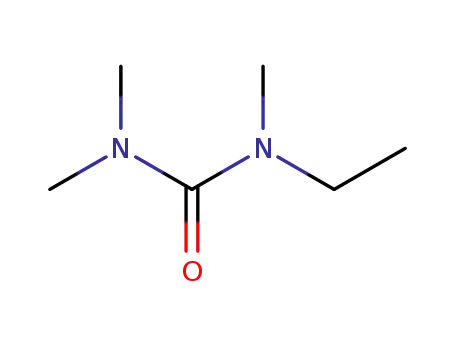 Molecular Structure of 113502-25-3 (Urea, ethyltrimethyl- (9CI))