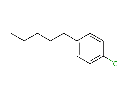 Molecular Structure of 79098-20-7 (4-CHLOROPENTYLBENZENE)