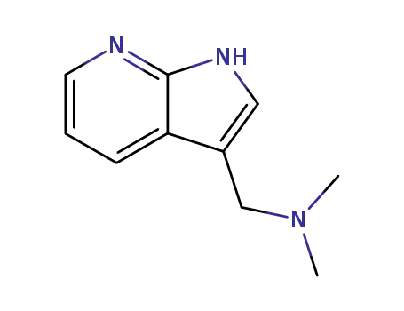 Molecular Structure of 5654-92-2 (1-(2,9-diazabicyclo[4.3.0]nona-2,4,7,10-tetraen-7-yl)-N,N-dimethyl-methanamine)