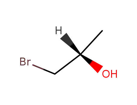 Molecular Structure of 16088-60-1 ([S,(+)]-1-Bromo-2-propanol)