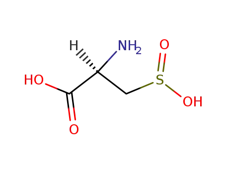 Molecular Structure of 1115-65-7 (L-CYSTEINESULFINIC ACID)