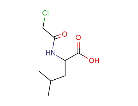 Leucine,N-(chloroacetyl)- (9CI)
