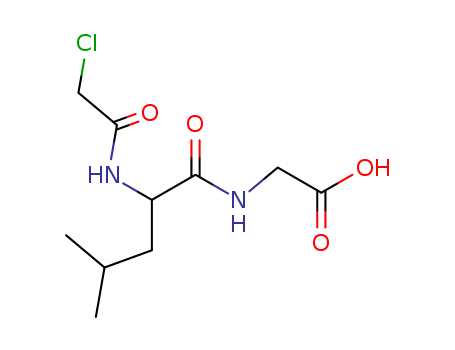 Glycine,N-(chloroacetyl)leucyl- (9CI)