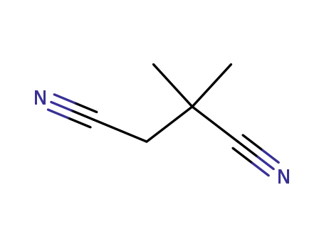 Molecular Structure of 13706-71-3 (2,2-dimethylbutanedinitrile)