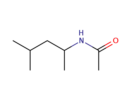 Molecular Structure of 40200-64-4 (Acetamide,N-(1,3-dimethylbutyl)-)