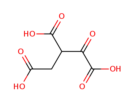 Molecular Structure of 1948-82-9 (1-oxopropane-1,2,3-tricarboxylic acid)