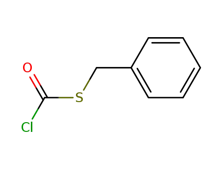 Molecular Structure of 37734-45-5 (S-benzyl carbonochloridothioate)