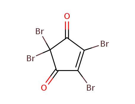 2,2,4,5-Tetrabromocyclopent-4-ene-1,3-dione