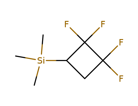 trimethyl(2,2,3,3-tetrafluorocyclobutyl)silane