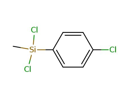 Molecular Structure of 825-93-4 (Silane, dichloro(4-chlorophenyl)methyl-)