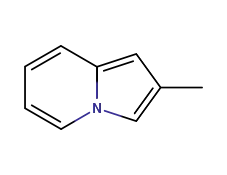 Molecular Structure of 768-18-3 (2-Methylindolizine)