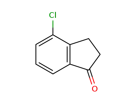Molecular Structure of 15115-59-0 (4-CHLORO-INDAN-1-ONE)