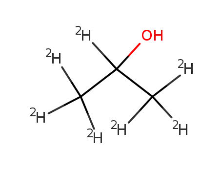 Molecular Structure of 19214-96-1 (2-PROPANOLE-D7)