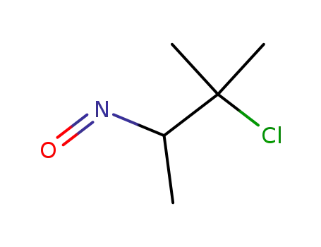 Molecular Structure of 37557-67-8 (Butane, 2-chloro-2-methyl-3-nitroso-)