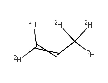 Molecular Structure of 13275-25-7 (PROPENE-1,1,3,3,3-D5)