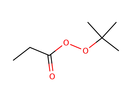 Molecular Structure of 14206-05-4 (Propaneperoxoic  acid,  1,1-dimethylethyl  ester)