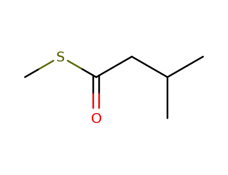 Molecular Structure of 23747-45-7 (S-Methyl isovalerate)