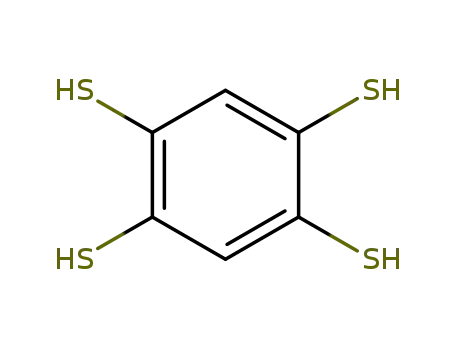 Molecular Structure of 20133-21-5 (1,2,4,5-Benzenetetrathiol)