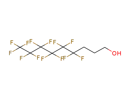 Molecular Structure of 80806-68-4 (3-(PERFLUOROHEXYL)PROPANOL)