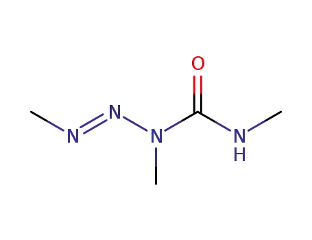 Molecular Structure of 103711-40-6 ((2E)-N,1,3-trimethyltriaz-2-ene-1-carboxamide)