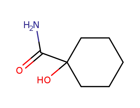 Molecular Structure of 7500-69-8 (1-hydroxycyclohexanecarboxamide)