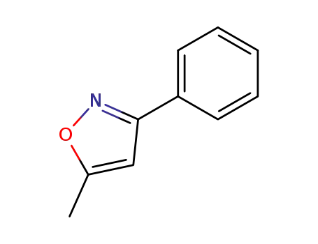 Molecular Structure of 1008-74-8 (Isoxazole, 5-methyl-3-phenyl- (7CI,8CI,9CI))