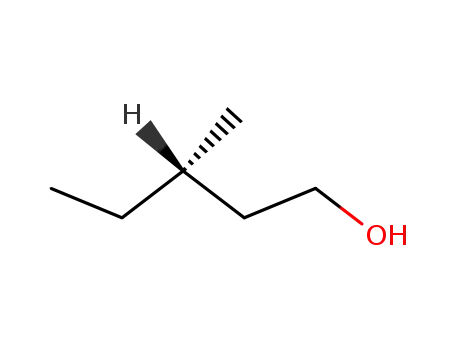 Molecular Structure of 42072-39-9 ((S)-(+)-3-METHYL-1-PENTANOL)