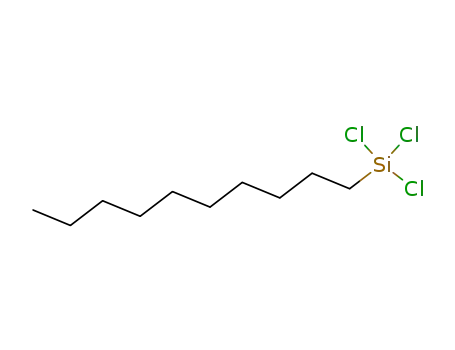 Molecular Structure of 13829-21-5 (N-DECYLTRICHLOROSILANE)