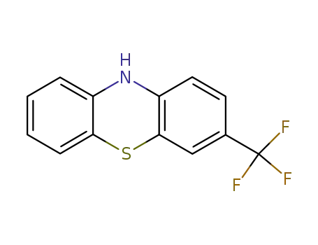 Molecular Structure of 397-50-2 (3-(trifluoromethyl)-10H-phenothiazine)