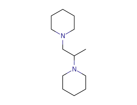 Molecular Structure of 59193-10-1 (Piperidine, 1,1'-(1-methyl-1,2-ethanediyl)bis-)