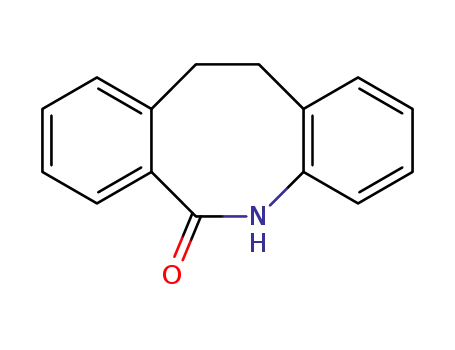 Molecular Structure of 6047-29-6 (5,6,11,12-TETRAHYDRODIBENZ[B,F]AZOCIN-6-ONE)