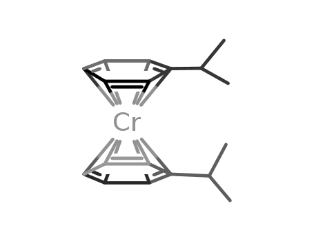 Molecular Structure of 12001-89-7 (Chromium,bis[(1,2,3,4,5,6-h)-(1-methylethyl)benzene]-)