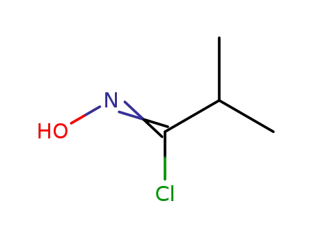 Molecular Structure of 684-88-8 (Propanimidoyl chloride, N-hydroxy-2-methyl-)