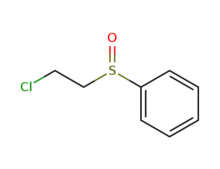 Molecular Structure of 27998-60-3 (2-CHLOROETHYL PHENYL SULPHOXIDE)