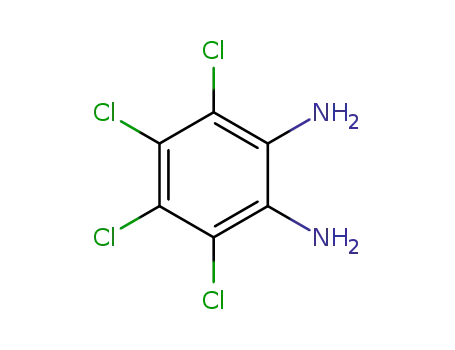 Molecular Structure of 877-12-3 (3,4,5,6-tetrachlorobenzene-1,2-diamine)