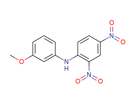 Benzenamine, N-(3-methoxyphenyl)-2,4-dinitro-