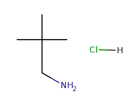 Molecular Structure of 15925-18-5 (2,2-DiMethyl-1-propanaMine hydrochloride)