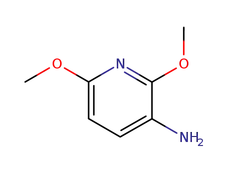 Molecular Structure of 28020-37-3 (2,6-DIMETHOXYPYRIDIN-3-AMINE)