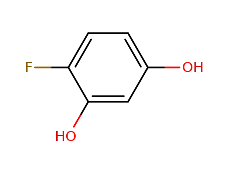 Molecular Structure of 103068-41-3 (4-Fluoro-1,3-benzenediol)