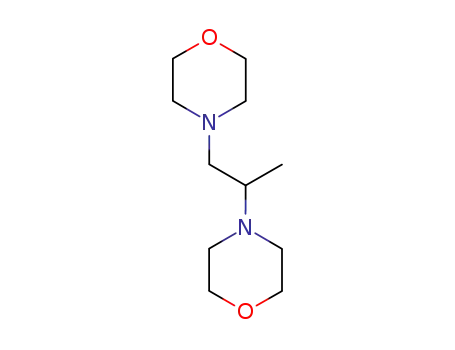 Molecular Structure of 1822-47-5 (Morpholine, 4,4'-(1-methyl-1,2-ethanediyl)bis-)