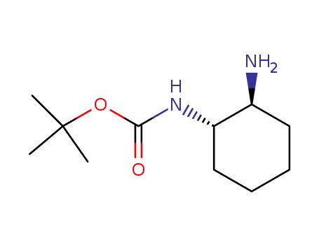 Molecular Structure of 180683-64-1 ((1S,2S)-Boc-1,2-diaminocyclohexane)
