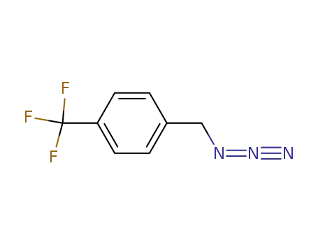 Molecular Structure of 222716-19-0 (Benzene, 1-(azidomethyl)-4-(trifluoromethyl)-)