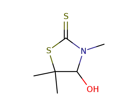 2-Thiazolidinethione, 4-hydroxy-3,5,5-trimethyl-