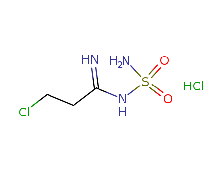 N-Sulphamyl-3-chloropropionamidine hydrochloride(106649-95-0)