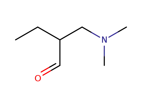 Molecular Structure of 51752-82-0 (Butanal, 2-[(dimethylamino)methyl]-)