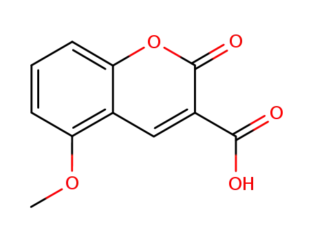 2H-1-Benzopyran-3-carboxylic acid, 5-methoxy-2-oxo-