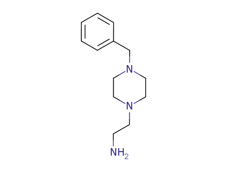 Molecular Structure of 4553-21-3 (1-(2-AMINOETHYL)-4-BENZYLPIPERAZINE)